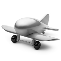 Avion Airliner argent